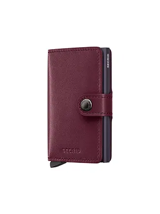 SECRID | Geldbörse - Miniwallet Original Navy | dunkelrot